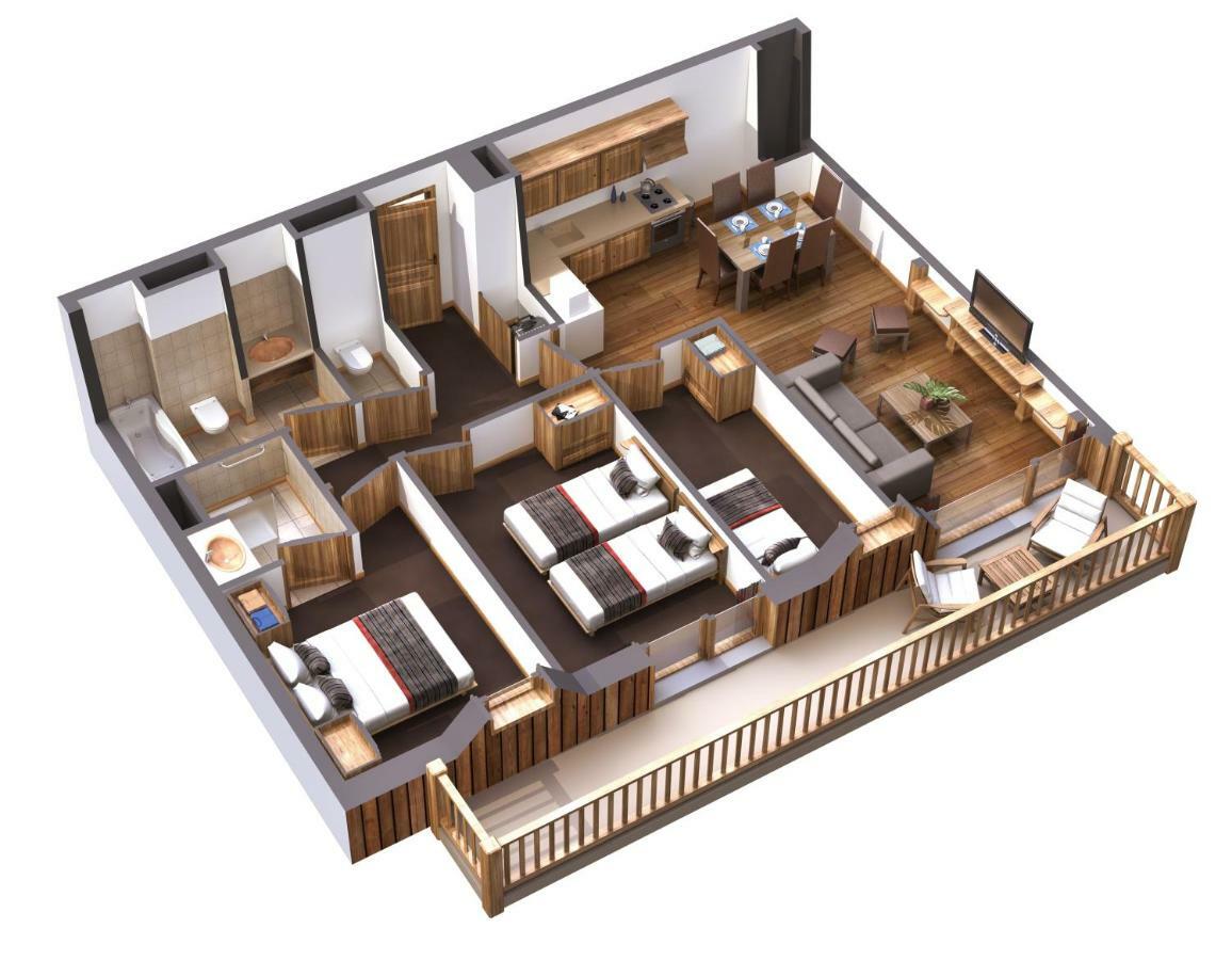Residence Daria-I Nor By Les Etincelles Alpe d'Huez Eksteriør billede